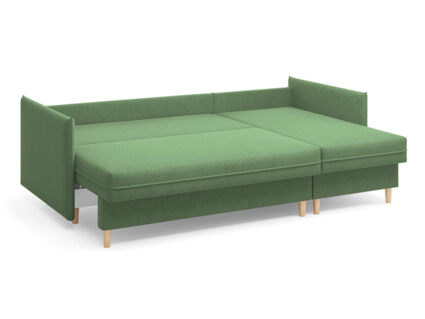 Диван Сонум Rain угловой Рогожка Деним Длина 240 см