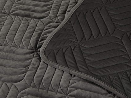 Покрывало Софи де Марко Армандо (темно серое) 240х260