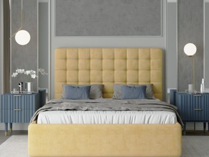 Кровать Nuvola Vita Bravo cream (с подъемным механизмом) 200х200