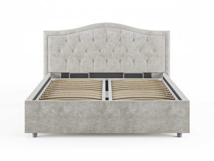 Кровать Сонум Ancona Экокожа Белая