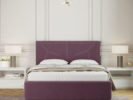 Кровать Nuvola Alatri Velutto 26 (с подъемным механизмом) 180х190