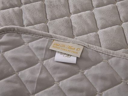 Покрывало Софи де Марко Натаниэль (светло серое) 160х220