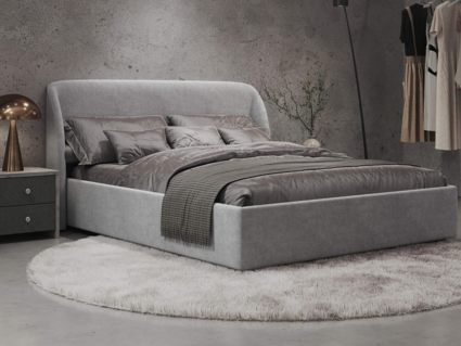 Кровать Сонум Nicole Микровелюр Оливковый 