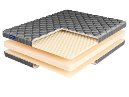 Матрас BeautyRoll Roll Foam Hard 14 Massage Double Lux 75