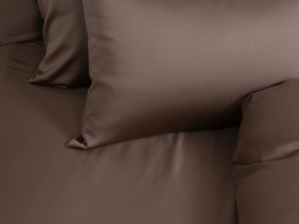 Простыня German Grass Havana Brown Brilliant Grass классическая 240х260