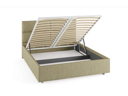 Кровать Сонум Omega Эвита Горчичный (с подъемным механизмом) 120х190