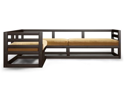 Диван Арско Магнус угловой трехместный бежевый Длина 250 см