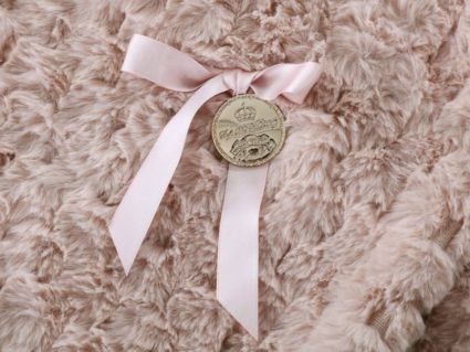 Покрывало Софи де Марко Аврил (пудра) 220х240