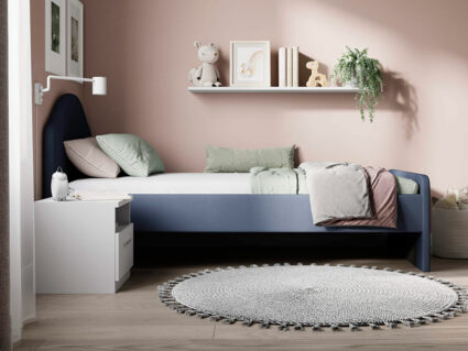 Кровать Сонум Emma Багама синий 160х200