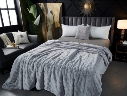 Покрывало Софи де Марко Бернард (св серое) 220х240