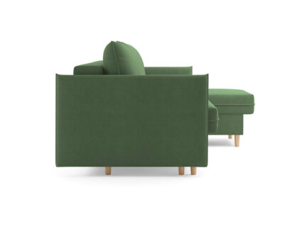 Диван Сонум Rain угловой Рогожка Деним Длина 240 см