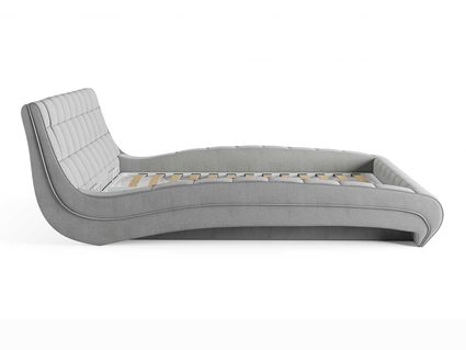 Кровать Сонум Milano Рогожка Мокко 140х200