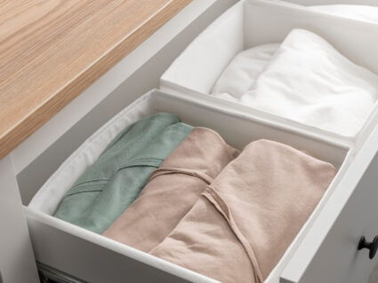 Комод Гуд Лакк Сага белый/ясень