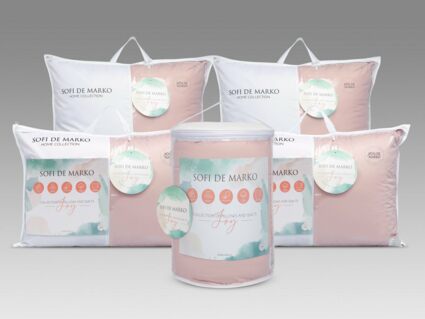 Подушка Софи де Марко Joy (пепел роза) 50х70