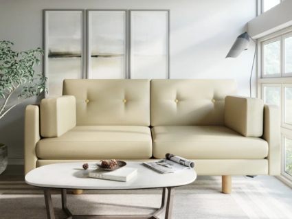 Диван Арско Ингвар М двухместный кремовый Длина 167 см