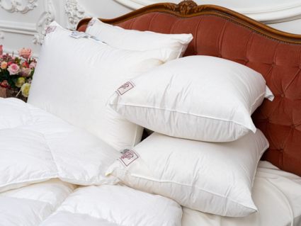 Подушка German Grass Sky Down Grass средняя 50х70