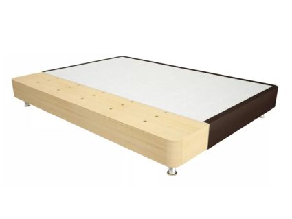 Кровать Mr.Mattress Fine Box экокожа Brown 275