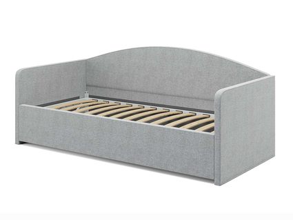 Кровать Сонум Uno Экокожа Платиновый перламутр (с подъемным механизмом)