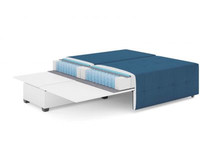 Диван Сонум City Кашемир голубой Длина 204 см