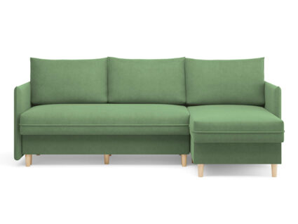 Диван Сонум Rain угловой Рогожка Деним Длина 240 см