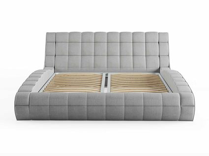 Кровать Сонум Milano Экокожа Белая (с подъемным механизмом) 160х190