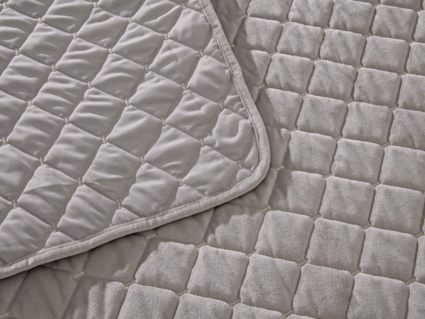 Покрывало Софи де Марко Натаниэль (светло серое) 160х220