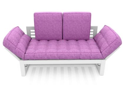 Диван Арско Балтик двухместный сиреневый Длина 170 см