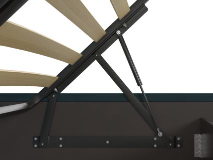 Кровать Lonax Аврора велюр Dolly-2 (с подъемным механизмом) 180х195