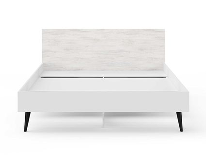 Кровать Сонум Ines Ясмунд + белый 160х190