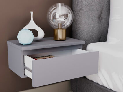 Тумба Гуд Лакк Варма 1 серая подвесная