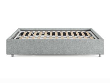 Кровать Сонум Scandinavia Экокожа Белая (с подъемным механизмом) 140х190