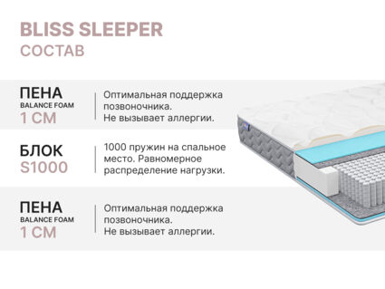 Матрас Димакс Bliss Sleeper 90х200