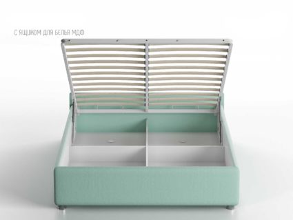 Кровать Nuvola Alba Velutto 14 (с подъемным механизмом) 160х200