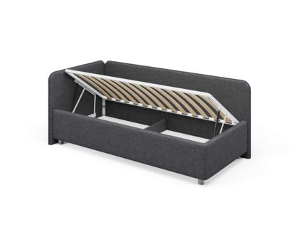 Кровать Сонум Capri Рогожка Песочная (с подъемным механизмом) 90х200