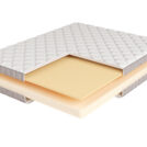 Матрас BeautyRoll Roll Foam Hard 14 Memory Lux 100х190