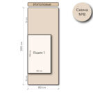 Кровать Mr.Mattress Site Box экокожа Black 180х190