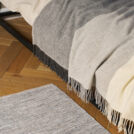 Плед Luxberry WOOLEN серо-графитовый 150х200