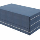 Футон DreamLine Eco (рогожка синяя) 120х200