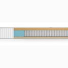 Матрас Denwir CLASSIC MIDDLE MEMO SOFT PLUS S1000 120х160